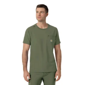Force Cross-Flex Scrub-top med rund hals