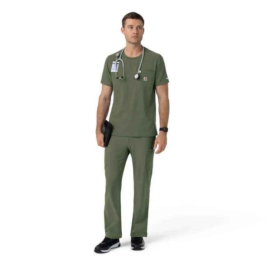 Force Cross-Flex Scrub-top med rund hals