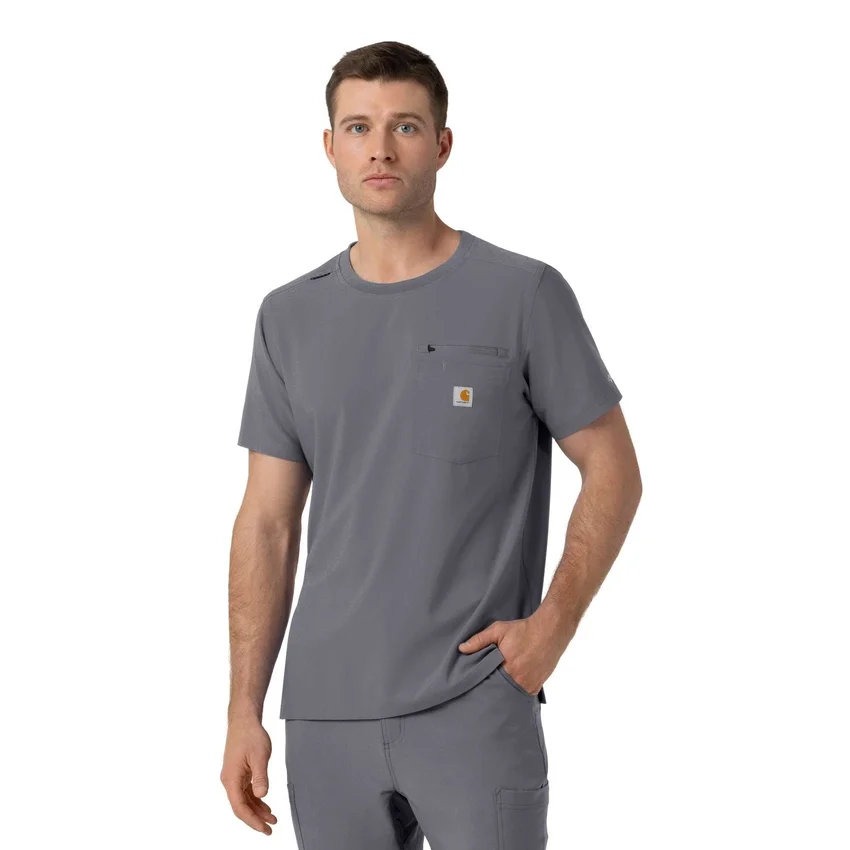 Force Cross-Flex Scrub-top med rund hals
