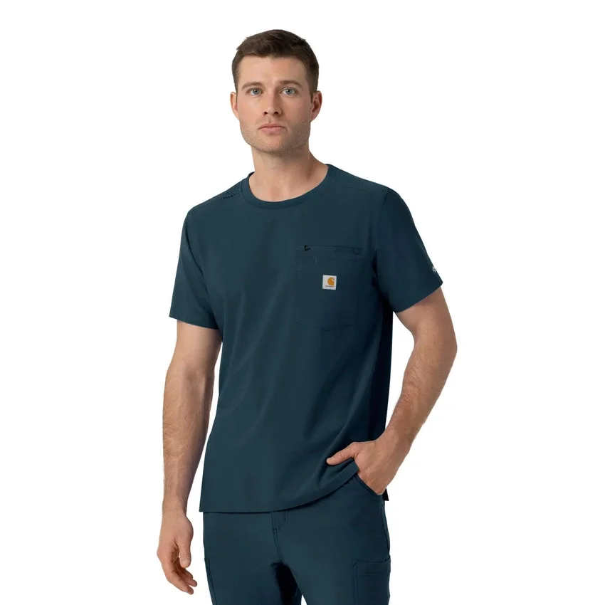 Force Cross-Flex Scrub-top med rund hals