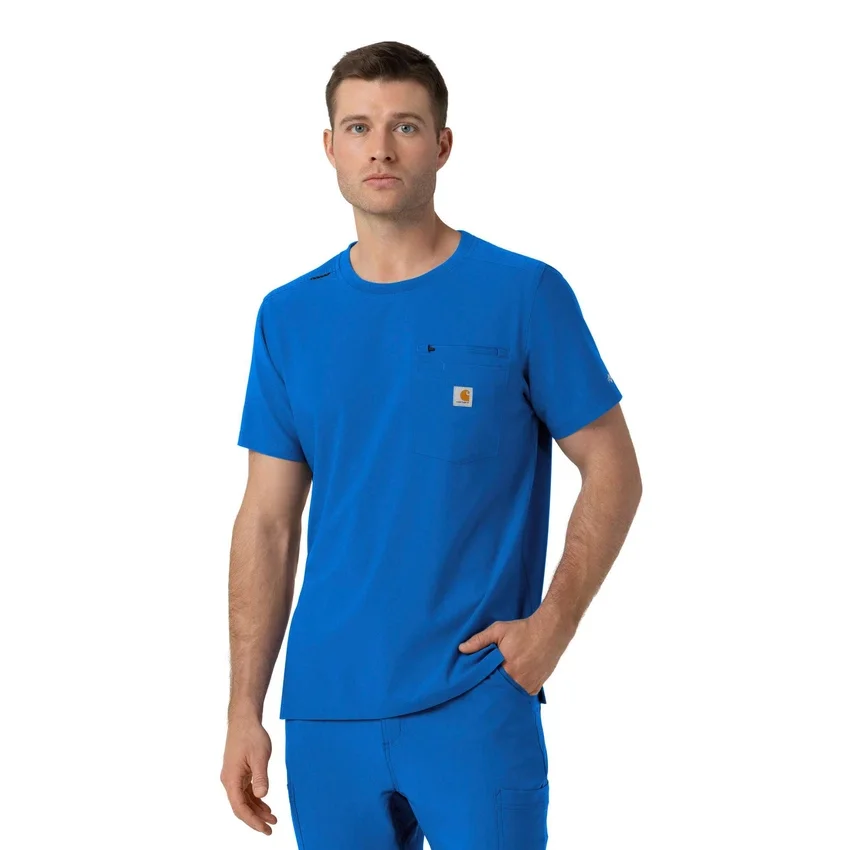 Force Cross-Flex Scrub-top med rund hals