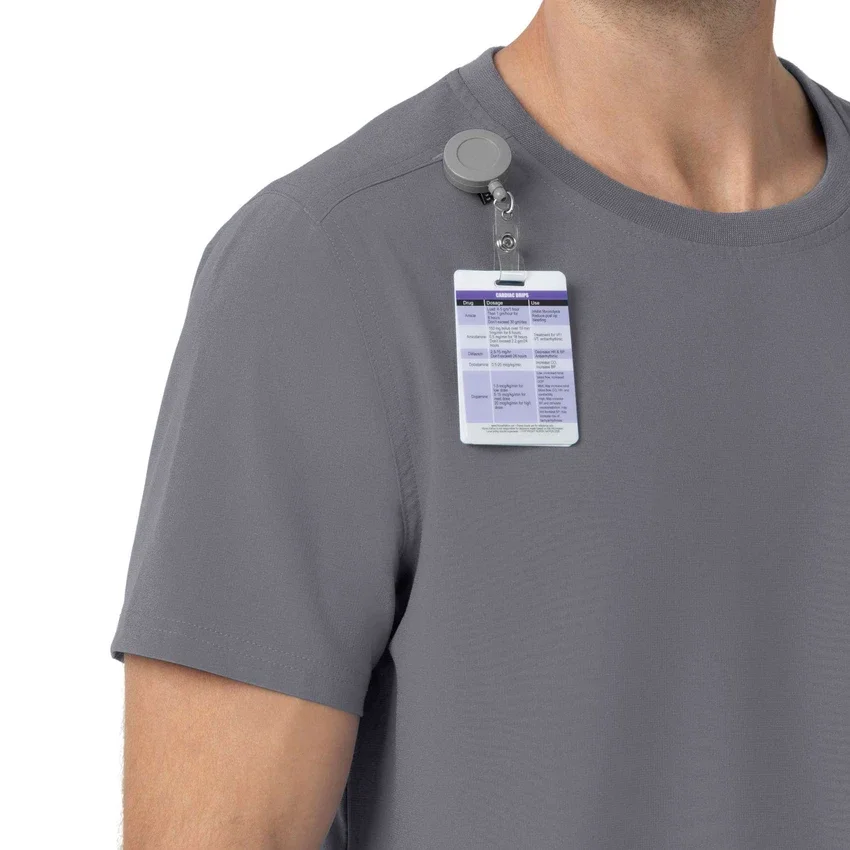Force Cross-Flex Scrub-top med rund hals