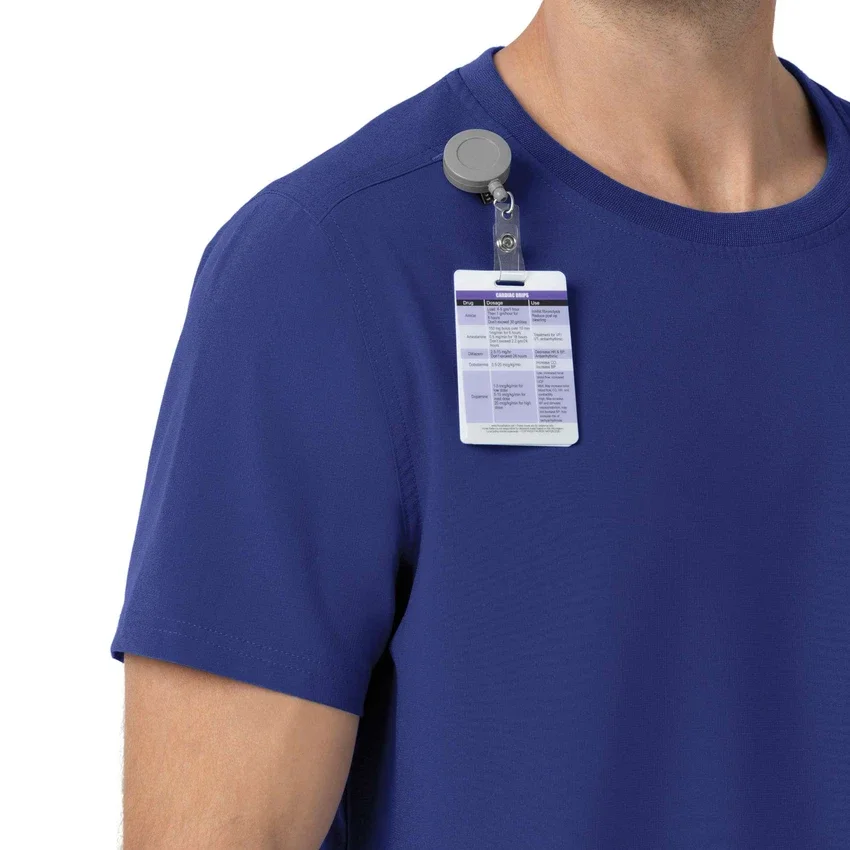 Force Cross-Flex Scrub-top med rund hals