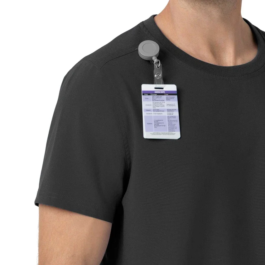 Force Cross-Flex Scrub-top med rund hals