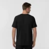Force Cross-Flex strikket scrubs-bluse med rund hals