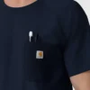 Force Cross-Flex strikket scrubs-bluse med rund hals