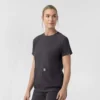 Force Cross-Flex strikket scrubs-bluse med rund hals til kvinder