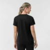 Force Cross-Flex strikket scrubs-bluse med rund hals til kvinder
