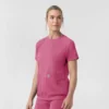 Force Cross-Flex strikket scrubs-bluse med rund hals til kvinder