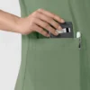 Force Cross-Flex strikket scrubs-bluse med rund hals til kvinder
