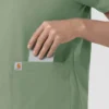 Force Cross-Flex strikket scrubs-bluse med rund hals til kvinder