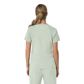 Force Cross-Flex V-hals-scrubbluse til kvinder med flexpaneler