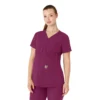 Force Essentials Henley-scrubbluse til gravide
