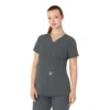 Force Essentials Henley-scrubbluse til gravide