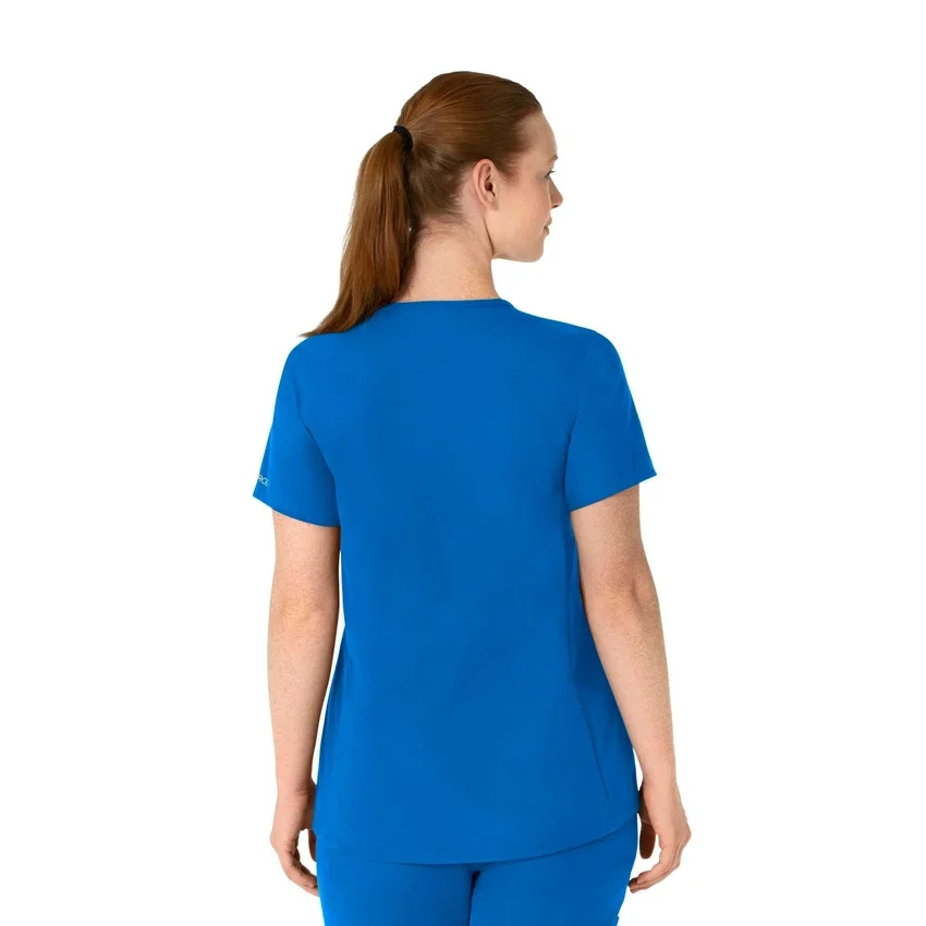 Force Essentials Henley-scrubbluse til gravide