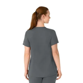 Force Essentials Henley-scrubbluse til gravide