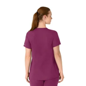 Force Essentials Henley-scrubbluse til gravide
