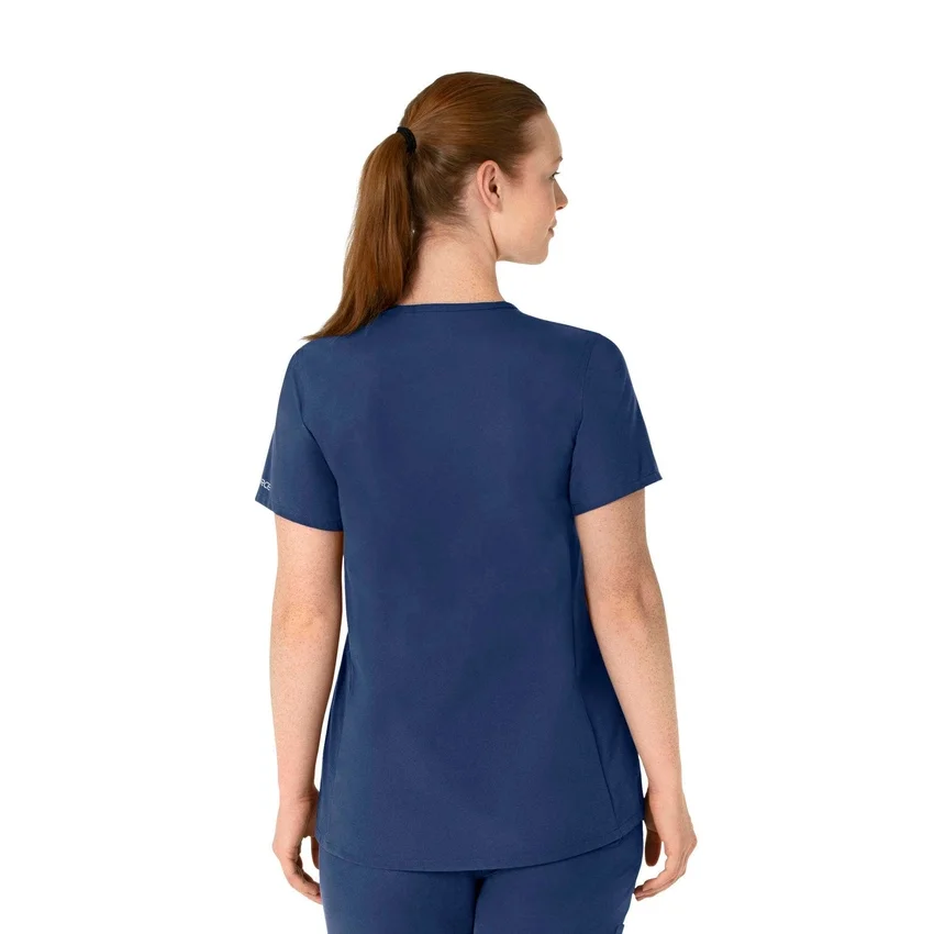 Force Essentials Henley-scrubbluse til gravide