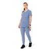 Force Essentials Henley-scrubbluse til gravide