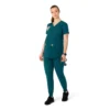 Force Essentials Henley-scrubbluse til gravide