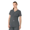 Force Essentials Henley-scrubbluse til gravide