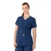 Force Essentials Henley-scrubbluse til gravide