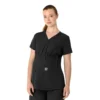 Force Essentials Henley-scrubbluse til gravide