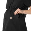 Force Essentials Henley-scrubbluse til gravide