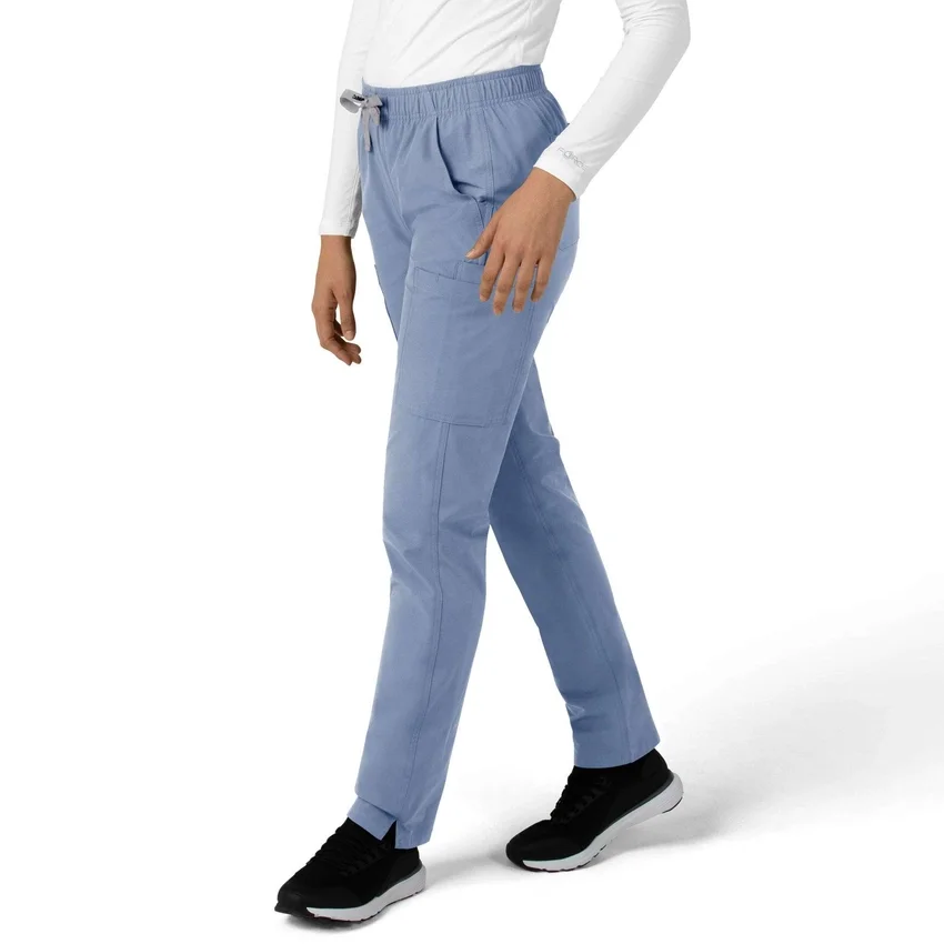 Force Essentials-scrubbukser med lige ben til kvinder