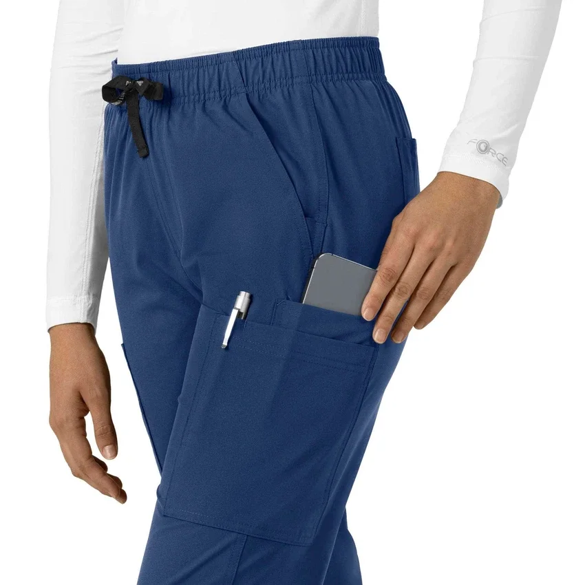 Force Essentials-scrubbukser med lige ben til kvinder