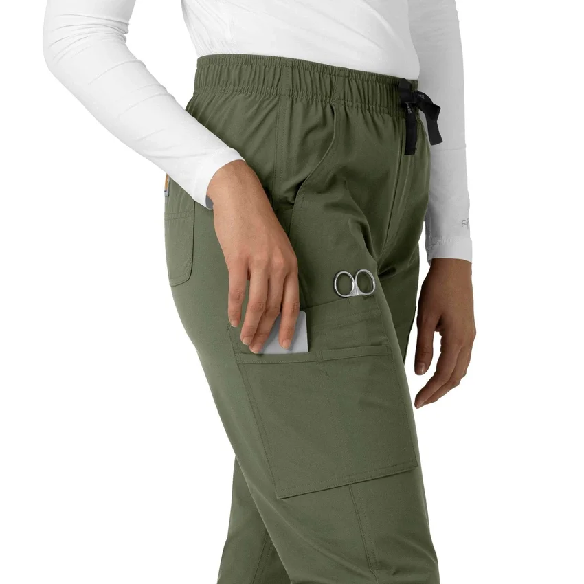 Force Essentials-scrubbukser med lige ben til kvinder