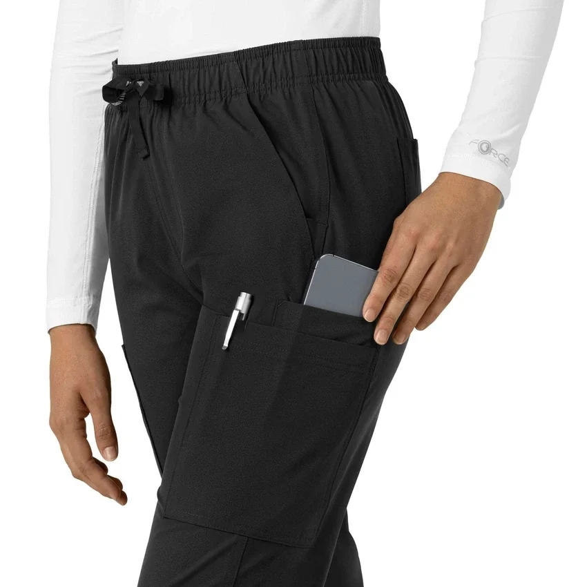 Force Essentials-scrubbukser med lige ben til kvinder