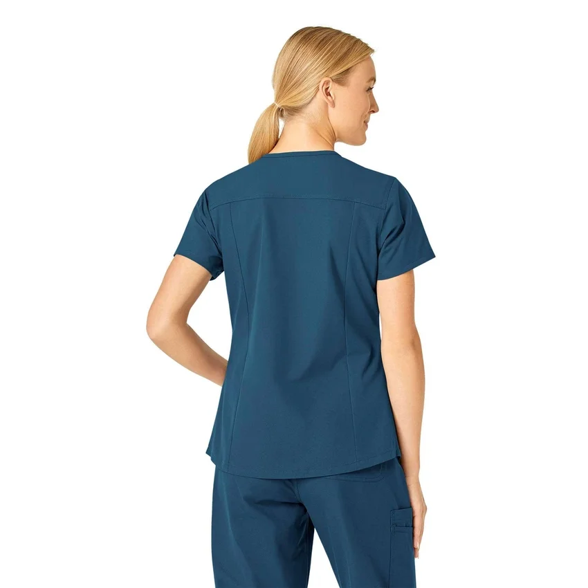 Force Essentials V-hals-scrubbluse til kvinder
