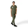 Force Essentials V-hals-scrubbluse til kvinder