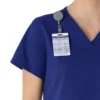 Force Essentials V-hals-scrubbluse til kvinder