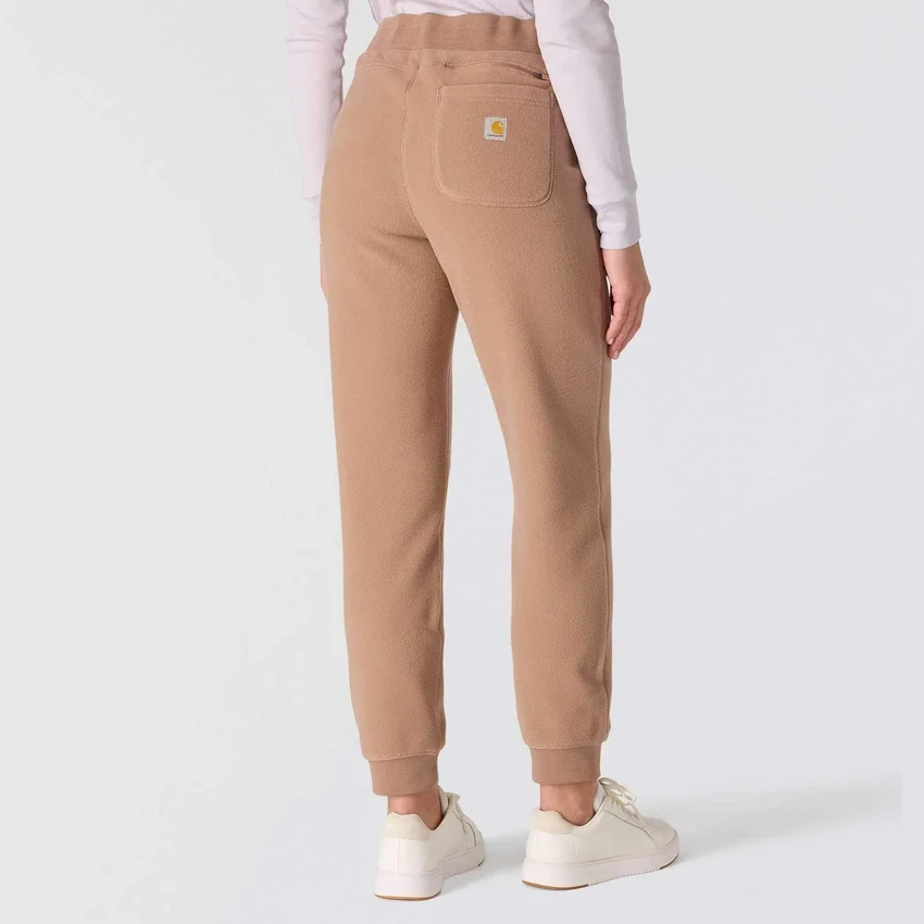 Force-fleece-joggingbukser til kvinder med afslappet pasform
