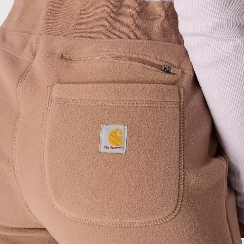 Force-fleece-joggingbukser til kvinder med afslappet pasform
