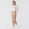 Force-fleece-joggingbukser til kvinder med afslappet pasform