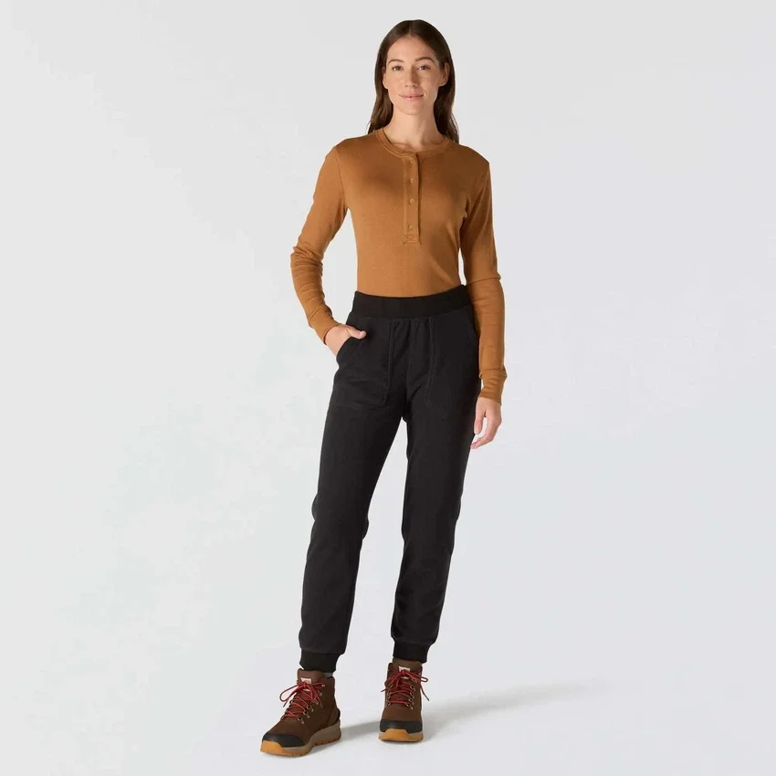 Force-fleece-joggingbukser til kvinder med afslappet pasform