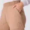 Force-fleece-joggingbukser til kvinder med afslappet pasform