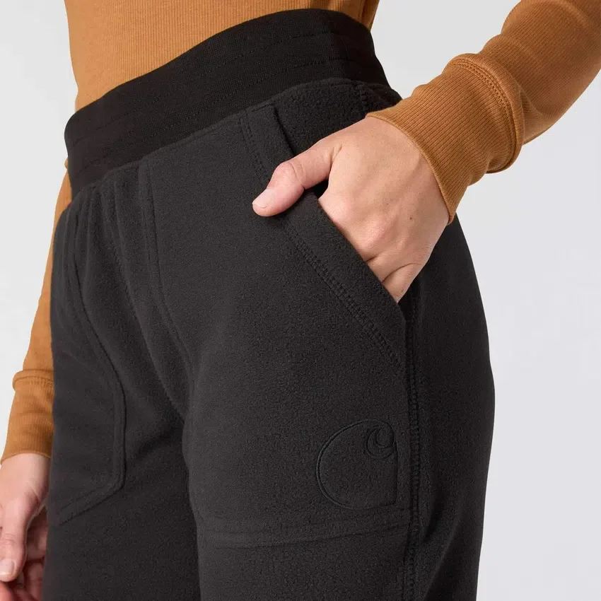 Force-fleece-joggingbukser til kvinder med afslappet pasform