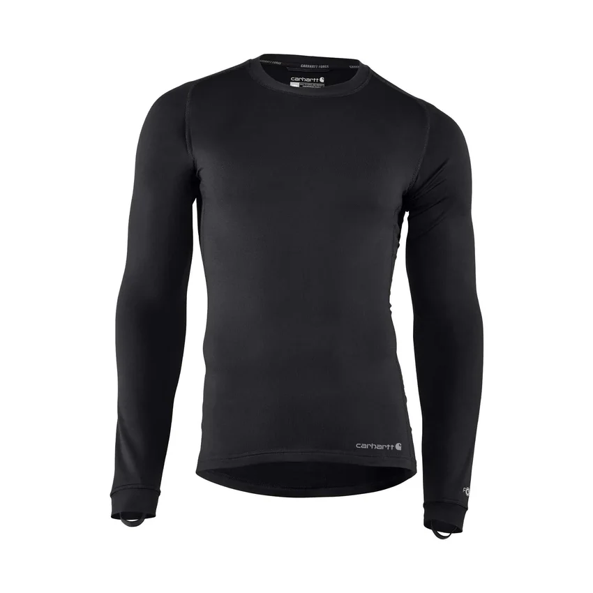 Force Heavyweight Stretch-undertøj med sweatshirt med rund hals