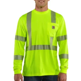 Force High Visibility T-shirt til mænd med afslappet pasform og løse ærmer, klasse 3