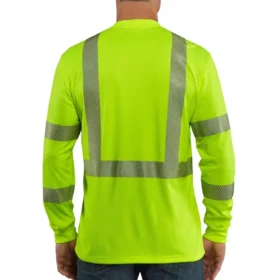 Force High Visibility T-shirt til mænd med afslappet pasform og løse ærmer, klasse 3