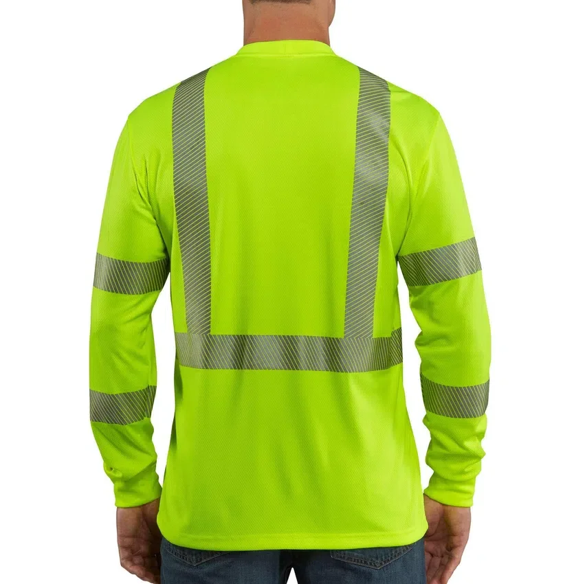 Force High Visibility T-shirt til mænd med afslappet pasform og løse ærmer, klasse 3