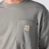 Force Irvine Fr langærmet T-shirt med flamme-grafik til mænd – Flammebestandige skjorter