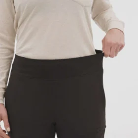 Force-joggingbukser til kvinder med afslappet pasform og fleeceforing