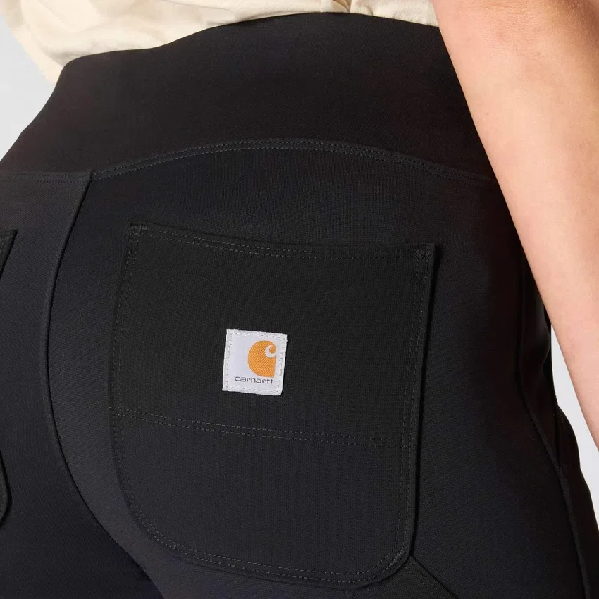 Force leggings til kvinder i mellemkraftig kvalitet med lommer
