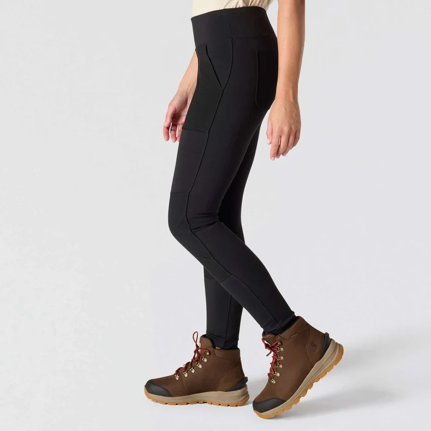 Force leggings til kvinder i mellemkraftig kvalitet med lommer