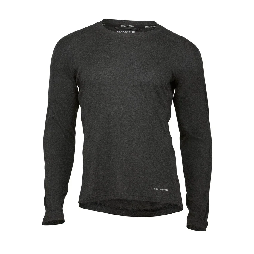 Force mellemkraftigt stretch-undertøj med sweatshirt med rund hals